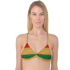 Couleurs Emblématiques Reversible Tri Bikini Top by SoLoJu