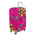 Flowers-flashy Luggage Cover (Small) View2