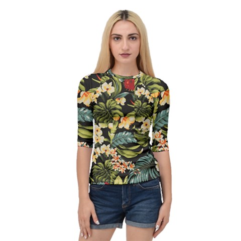 Jungle Quarter Sleeve Raglan Tee by PollyParadise