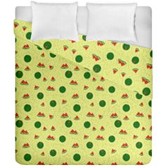 Watermelon Duvet Cover Double Side (california King Size) by UniqueThings