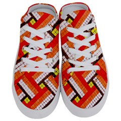 Pop Art Mosaic Half Slippers by essentialimage365