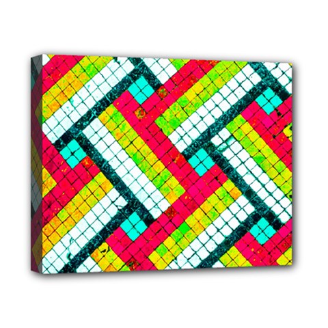 Pop Art Mosaic Canvas 10  X 8  (stretched) by essentialimage365