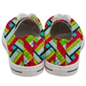 Pop Art Mosaic Women s Low Top Canvas Sneakers View4