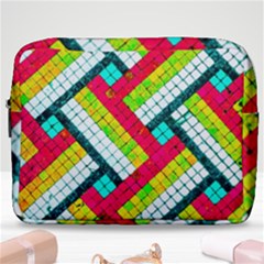 Pop Art Mosaic Make Up Pouch (large) by essentialimage365