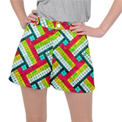 Pop Art Mosaic Ripstop Shorts by essentialimage365