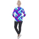 Pop Art Mosaic Casual Zip Up Jacket View2