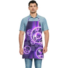 Fractal Illusion Kitchen Apron by Sparkle