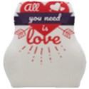all you need is love Car Seat Velour Cushion  View1