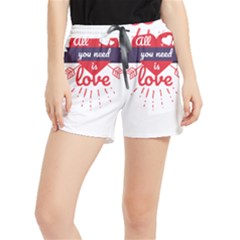 All You Need Is Love Runner Shorts by DinzDas