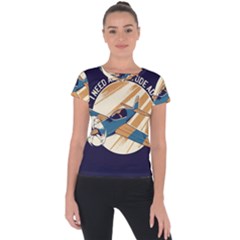 Airplane - I Need Altitude Adjustement Short Sleeve Sports Top  by DinzDas