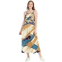 Airplane - I Need Altitude Adjustement Boho Sleeveless Summer Dress by DinzDas