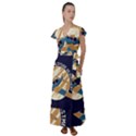 Airplane - I Need Altitude Adjustement Flutter Sleeve Maxi Dress View1