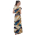 Airplane - I Need Altitude Adjustement Flutter Sleeve Maxi Dress View2