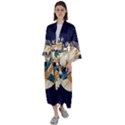 Airplane - I Need Altitude Adjustement Maxi Satin Kimono View1