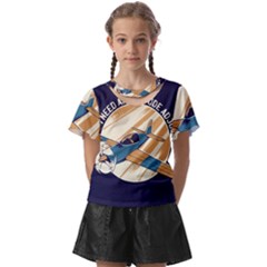 Airplane - I Need Altitude Adjustement Kids  Front Cut Tee by DinzDas