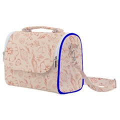 Thanksgiving Flowers And Gifts Pattern Satchel Shoulder Bag by DinzDas
