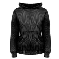 Black And White Kinetic Design Pattern Women s Pullover Hoodie by dflcprintsclothing