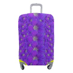 Paradise Flowers In A Peaceful Environment Of Floral Freedom Luggage Cover (small) by pepitasart