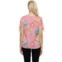 Toothy Sweets Bow Sleeve Button Up Top View4