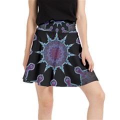 Framed Mandala Waistband Skirt by MRNStudios