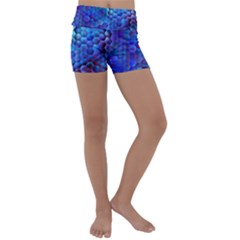 Zzzap! Kids  Lightweight Velour Yoga Shorts by MRNStudios