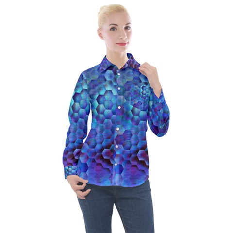 Zzzap! Women s Long Sleeve Pocket Shirt by MRNStudios