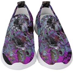 Lo-fi Hyperactivity Kids  Slip On Sneakers by MRNStudios