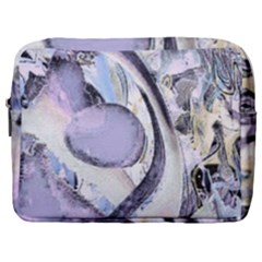 Landslide Baby Blue Make Up Pouch (large) by MRNStudios