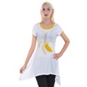 Banana Short Sleeve Side Drop Tunic View1