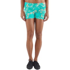 Pop Art Neuro Light Yoga Shorts by essentialimage365