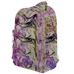 Abstract Swirls Iv Classic Backpack by kaleidomarblingart