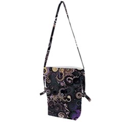 Whirligig Folding Shoulder Bag by MRNStudios