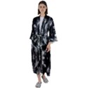 Gemini Mandala Maxi Satin Kimono View1