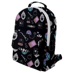 Witch Goth Pastel Pattern Flap Pocket Backpack (small) by NerdySparkleGoth