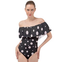 7 Off Shoulder Velour Bodysuit  by KatrinKhanova