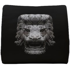 Creepy Lion Head Sculpture Artwork 2 Seat Cushion by dflcprintsclothing