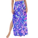 Root Humanity Bar And Qr Code Combo in Purple and Blue Maxi Chiffon Tie-Up Sarong View1