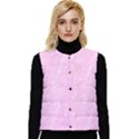 Jubilee Pink Women s Short Button Up Puffer Vest View1