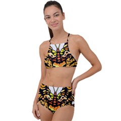 Bigcat Butterfly High Waist Tankini Set by IIPhotographyAndDesigns