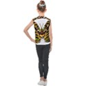 Bigcat Butterfly Kids  Mesh Tank Top View2