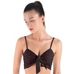 Spiro Woven Tie Front Bralet by Sparkle