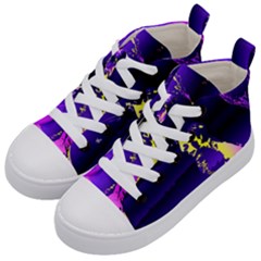 Garth Kids  Mid-top Canvas Sneakers by MRNStudios