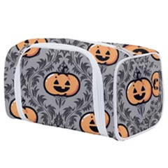 Pumpkin Pattern Toiletries Pouch by NerdySparkleGoth