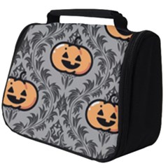 Pumpkin Pattern Full Print Travel Pouch (big) by NerdySparkleGoth