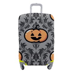 Pumpkin Pattern Luggage Cover (small) by NerdySparkleGoth