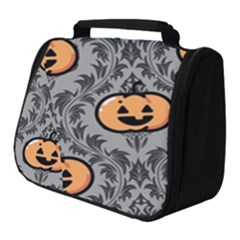 Pumpkin Pattern Full Print Travel Pouch (small) by NerdySparkleGoth