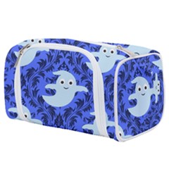 Ghost Pattern Toiletries Pouch by NerdySparkleGoth