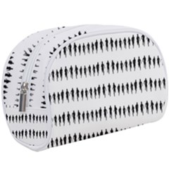 Athletic Running Graphic Silhouette Pattern Make Up Case (large) by dflcprintsclothing