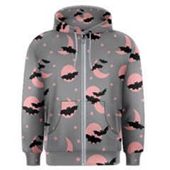 Bat Men s Zipper Hoodie by SychEva