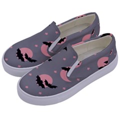 Bat Kids  Canvas Slip Ons by SychEva